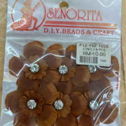 Bunga Kain Senorita 1028 - Caramel Brown