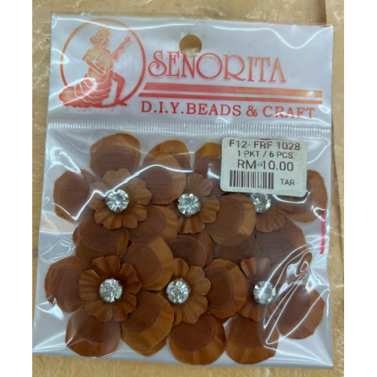 Bunga Kain Senorita 1028 - Caramel Brown
