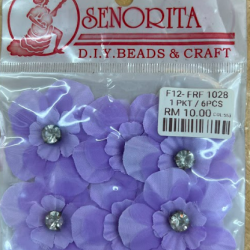 Bunga Kain Senorita 1028 -  Lavander Purple