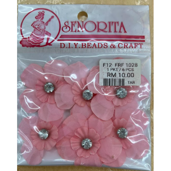 Bunga Kain Senorita 1028 -  Soft Blush Pink