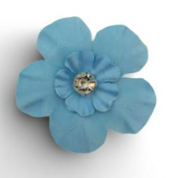 Bunga Kain Senorita 1028 -  Cornflower Blue