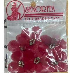 Bunga Kain Senorita 1031 -  Classic Red