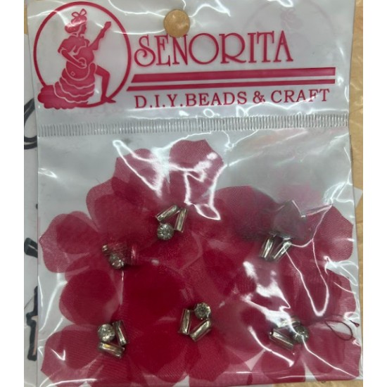 Bunga Kain Senorita 1031 -  Classic Red