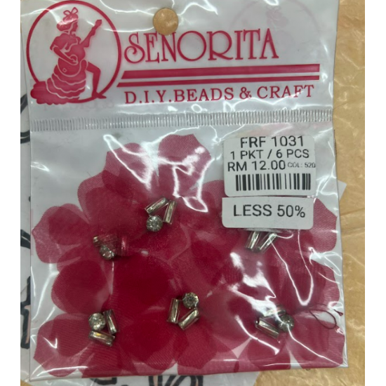 Bunga Kain Senorita 1031 -  Rose Red