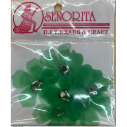 Bunga Kain Senorita 1031 -  Emerald Green