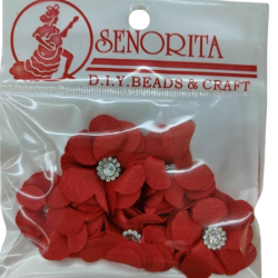 Bunga Kain Senorita 1033 - Merah