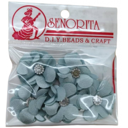 Bunga Kain Senorita 1033 - Hijau Pudina