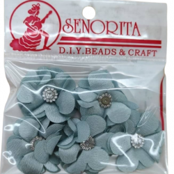 Bunga Kain Senorita 1033 - Hijau Pudina