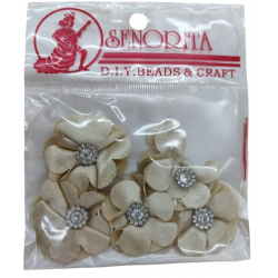 Bunga Kain Senorita 1033 - Krim