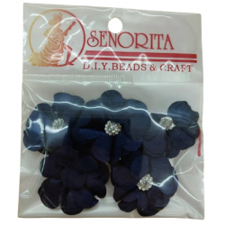 Bunga Kain Senorita 1033 - Biru Navy