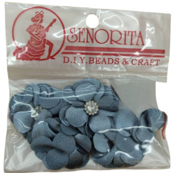 Bunga Kain Senorita 1033 - Biru Batu