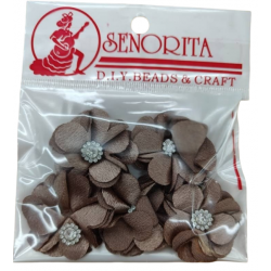 Bunga Kain Senorita 1033 - Coklat