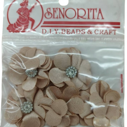 Bunga Kain Senorita 1033 - Peach Cerah