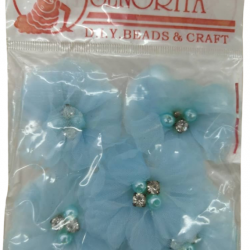 Bunga Kain Senorita 1035 - Biru Muda