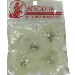 Bunga Kain Senorita 1035 - Krim