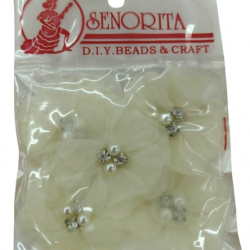 Bunga Kain Senorita 1035 - Krim