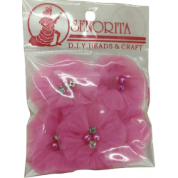 Bunga Kain Senorita 1035 - Hot pink