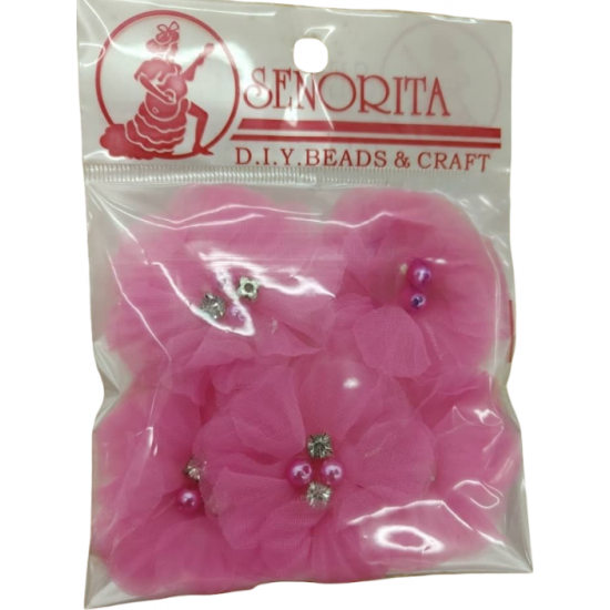 Bunga Kain Senorita 1035 - Hot pink
