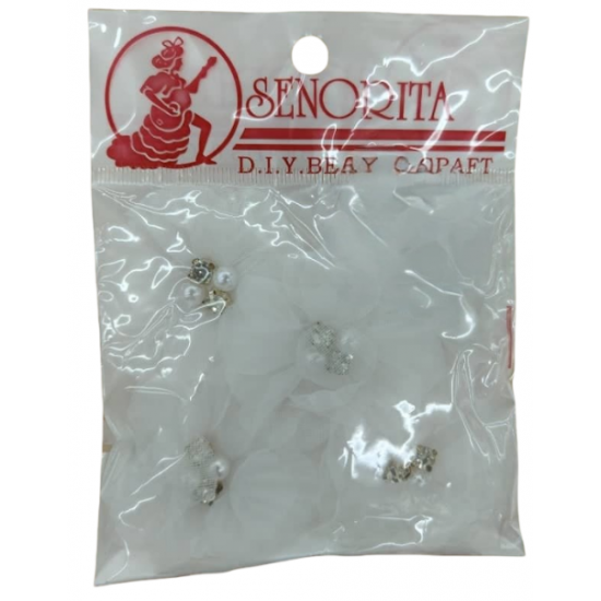 Bunga Kain Senorita 1035 - Off White