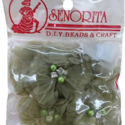 Bunga Kain Senorita 1035 - Hijau Zaitun