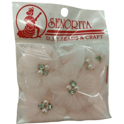 Bunga Kain Senorita 1035 - Peach pink