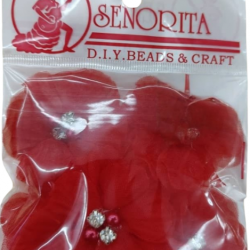 Bunga Kain Senorita 1035 - Merah