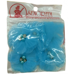 Bunga Kain Senorita 1035 - Biru Langit