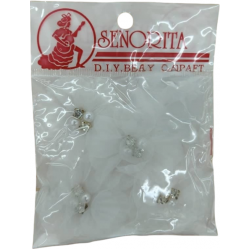 Bunga Kain Senorita 1035 - Putih