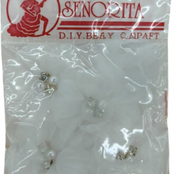 Bunga Kain Senorita 1035 - Putih