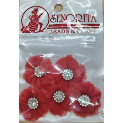 Bunga Kain Senorita 1037 - Red 