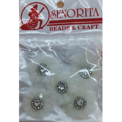 Bunga Kain Senorita 1037 - Silver Grey