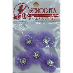 Bunga Kain Senorita 1037 - Pastel Purple 