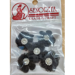 Bunga Kain Senorita 1037 - Black
