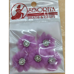 Bunga Kain Senorita 1037 - Mauve Purple