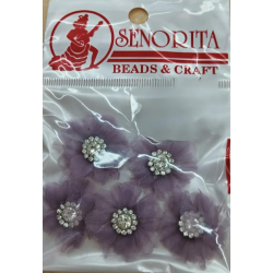 Bunga Kain Senorita 1037 - Smoky Purple