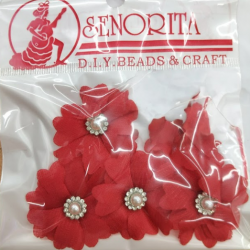 Bunga Kain Senorita 1038 -  Red