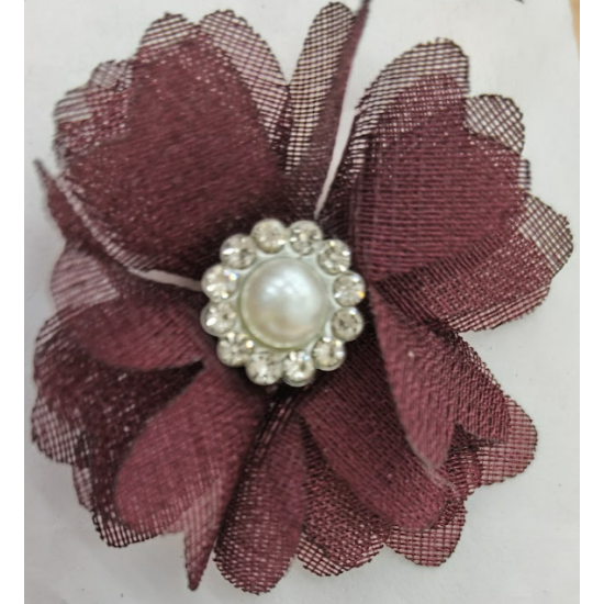 Bunga Kain Senorita 1038 -  Plum Brown