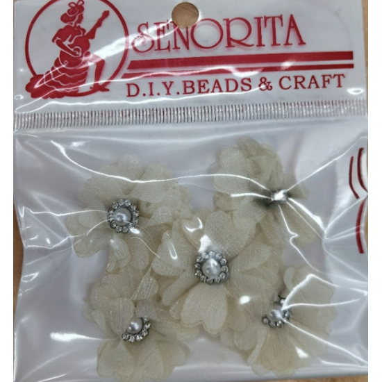 Bunga Kain Senorita 1038 -  Ivory