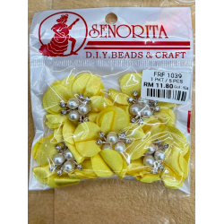 Bunga Kain Senorita 1039 -  Mustard Yellow