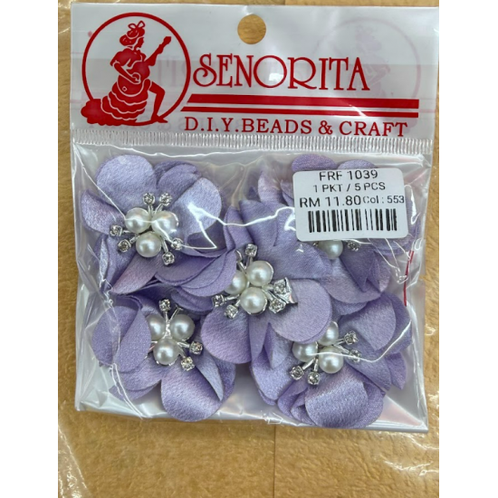 Bunga Kain Senorita 1039 -  Champagne Beige