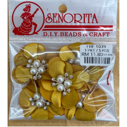 Bunga Kain Senorita 1039 -  Antique Gold