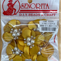 Bunga Kain Senorita 1039 -  Antique Gold