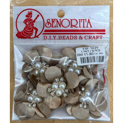 Bunga Kain Senorita 1039 -  Taupe