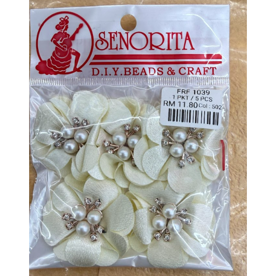 Bunga Kain Senorita 1039 -  Ivory