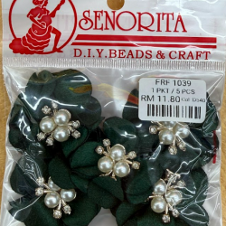 Bunga Kain Senorita 1039 -  Forest Green