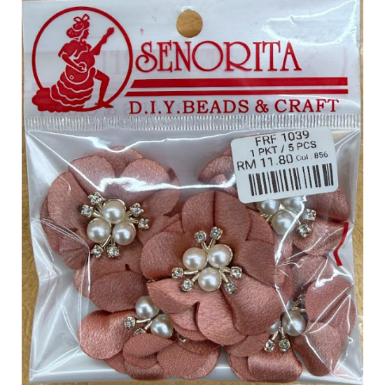 Bunga Kain Senorita 1039 -  Dusty Rose