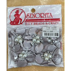 Bunga Kain Senorita 1039 -  Dove Grey