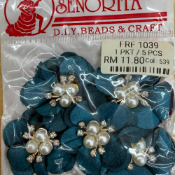 Bunga Kain Senorita 1039 -  Teal