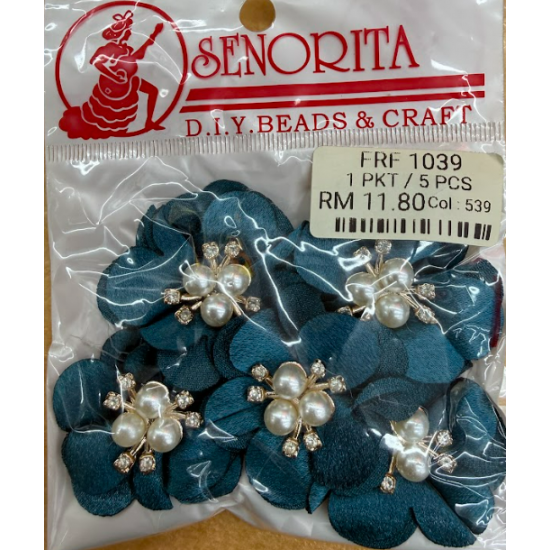 Bunga Kain Senorita 1039 -  Teal