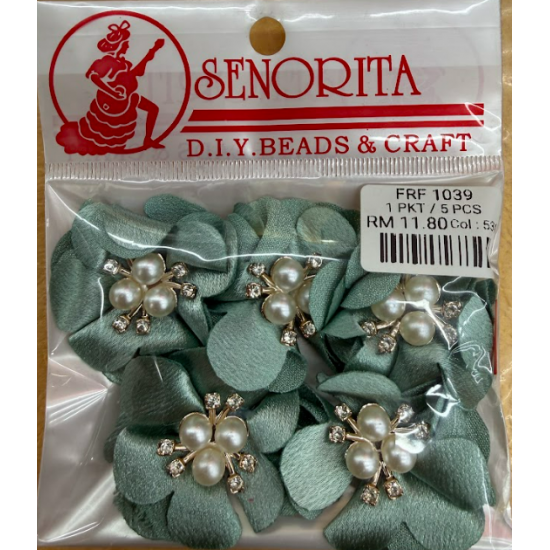 Bunga Kain Senorita 1039 -  Royal Blue